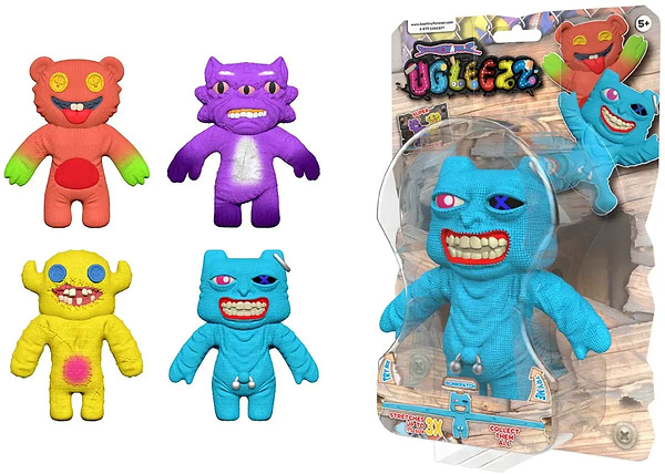 Фото - Антистресс игрушка BTF Монстр-зубастик Ugleezz в ассортименте (751203)