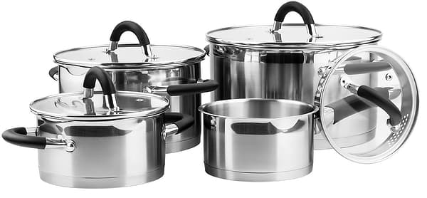 Фото - Уценка - Набор посуды Vinzer Progresso 9 пр. (50021)