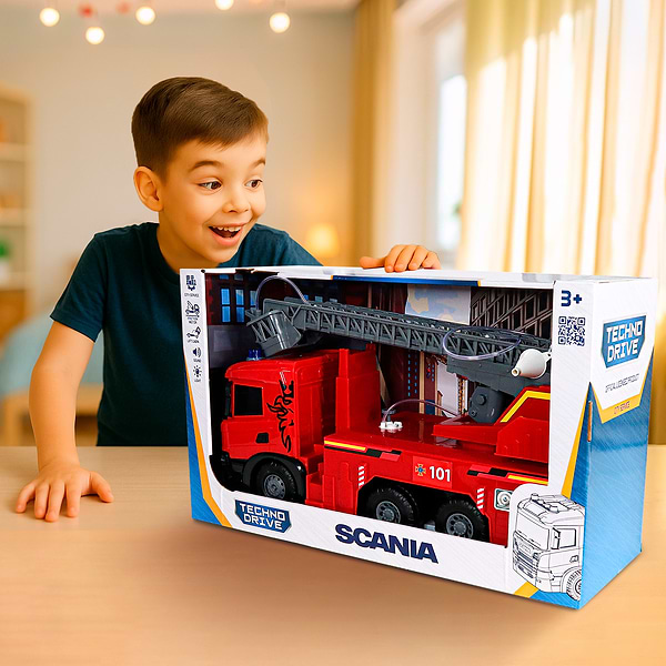 Фото - Наземная спецтехника TechnoDrive Super Big Truck – ПОЖАРНАЯ МАШИНА SCANIA (5005KS)