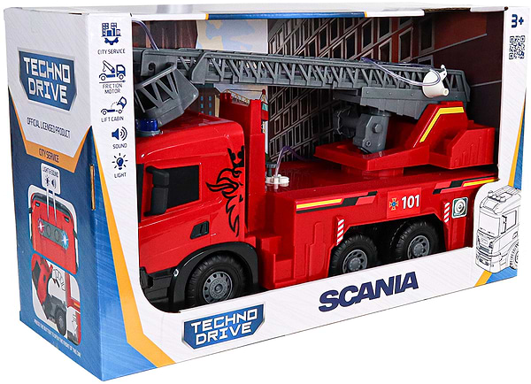 Фото - Наземная спецтехника TechnoDrive Super Big Truck – ПОЖАРНАЯ МАШИНА SCANIA (5005KS)