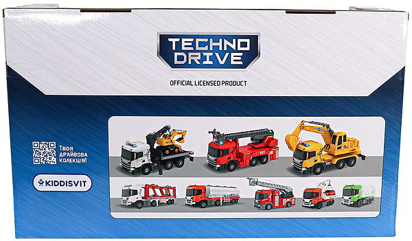 Фото - Наземная спецтехника TechnoDrive Super Big Truck – ПОЖАРНАЯ МАШИНА SCANIA (5005KS)