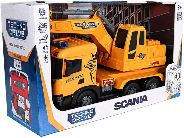 Фото - Наземная спецтехника TechnoDrive Super Big Truck – ЭКСКАВАТОР SCANIA (5006KS)