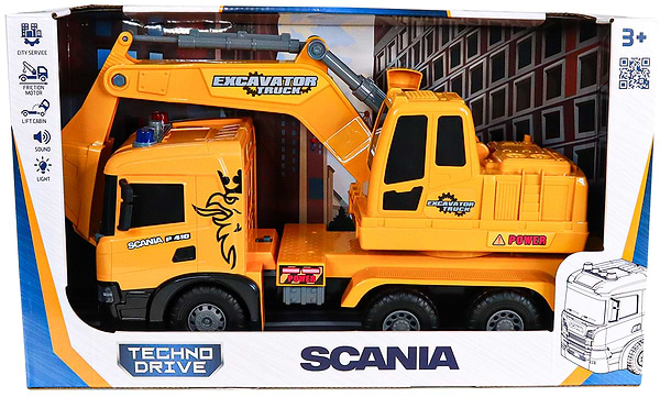 Фото - Наземная спецтехника TechnoDrive Super Big Truck – ЭКСКАВАТОР SCANIA (5006KS)