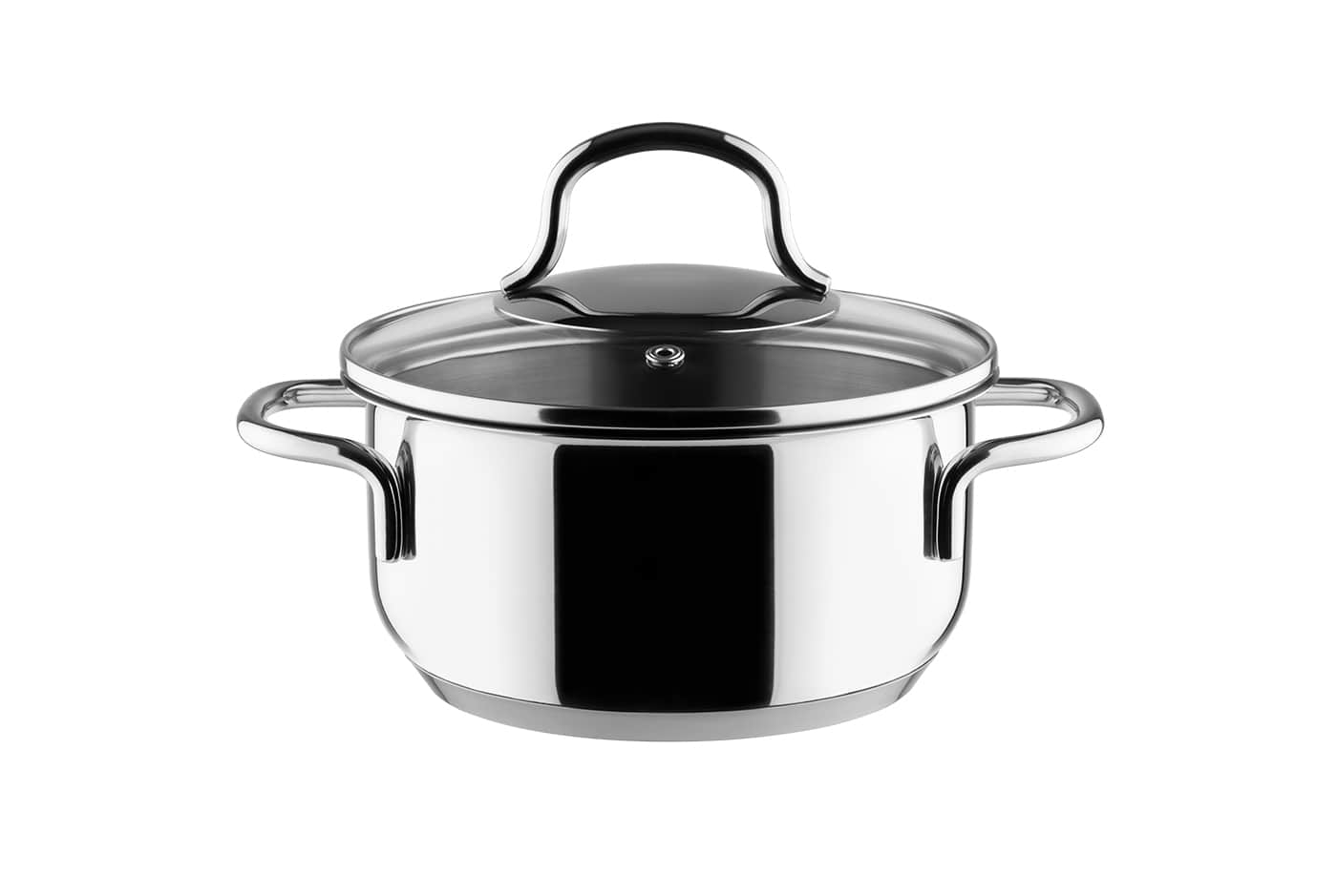 Купити Каструля Vinzer Techno 16х8 см 1.5 л (50080) - Фото 1 Каструля Vinzer Techno 16х8 см 1.5 л (50080) - Фото 1