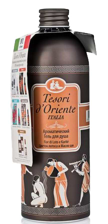 Гель для душа Tesori d'Oriente ЦВЕТОК ЛОТОСА и масло ши 500 мл (8008970000831)