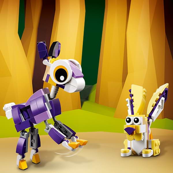 Фото - Конструктор LEGO Creator 3 v 1 Фантастичні лісові істоти (31125)