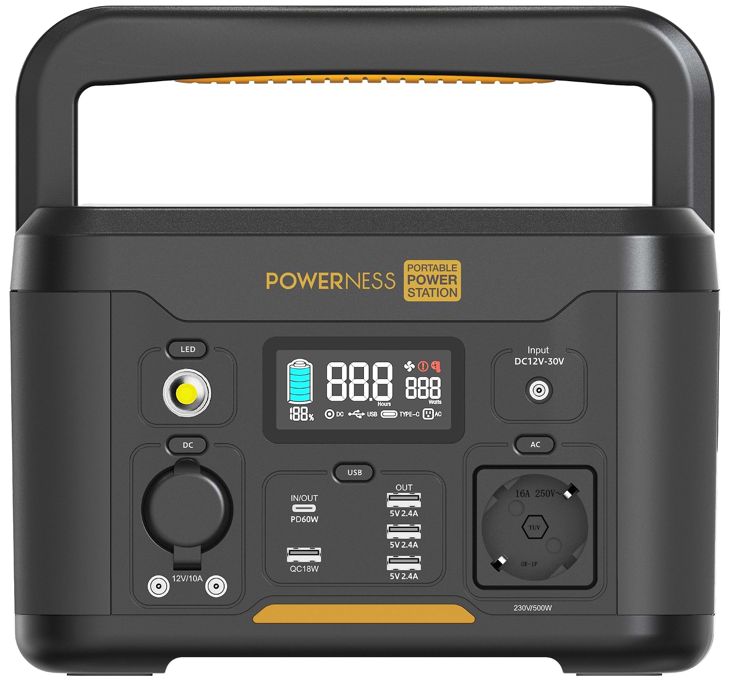Зарядная станция универсальная POWERNESS Hiker U500 - Фото 1