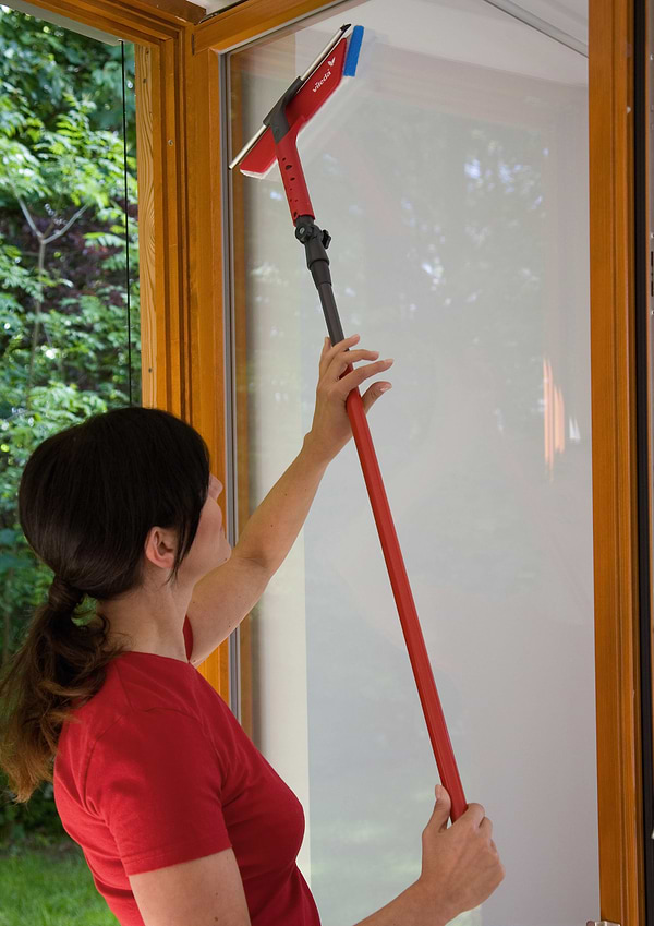 Фото - Щітка для миття скла Vileda 2в1 (5010121002390)