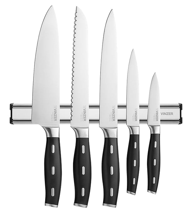 Фото - Набір ножів Vinzer Tiger 6 пр. (50109)