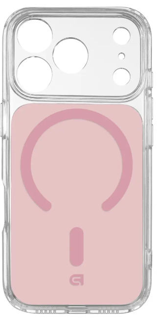 Чехол для смартфона Armorstandart Clear Hybrid MagCase for Apple iPhone 18 Pro / 17 Pro Pink (ARM91747)