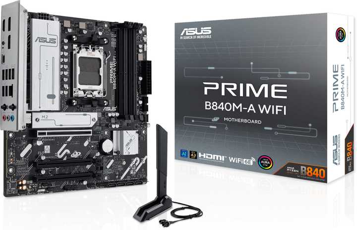 Фото - Материнська плата Asus PRIME B840M-A WIFI