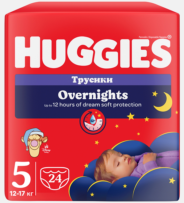 Фото - Одноразові підгузки-трусики Huggies Pant Розмір 5 (12-17 кг), 24 шт. (5029053581095)