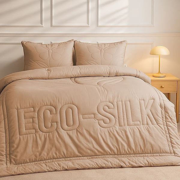 Фото - Одеяло всесезонное двуспальное евро MirSon EcoSilk №502 Marzello Collection 200х220 см (2200012213315)