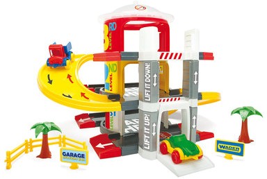 Ігровий набір Wader Гараж з ліфтом - 3 рівня (50310) - Фото 1