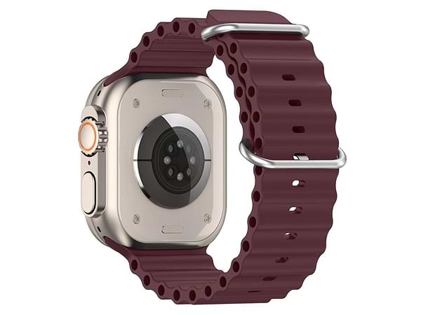 Фото - Ремешок для смарт-часов Armorstandart Ocean Band for Apple Watch All Series 38/40/41mm Wine Red (ARM74241)