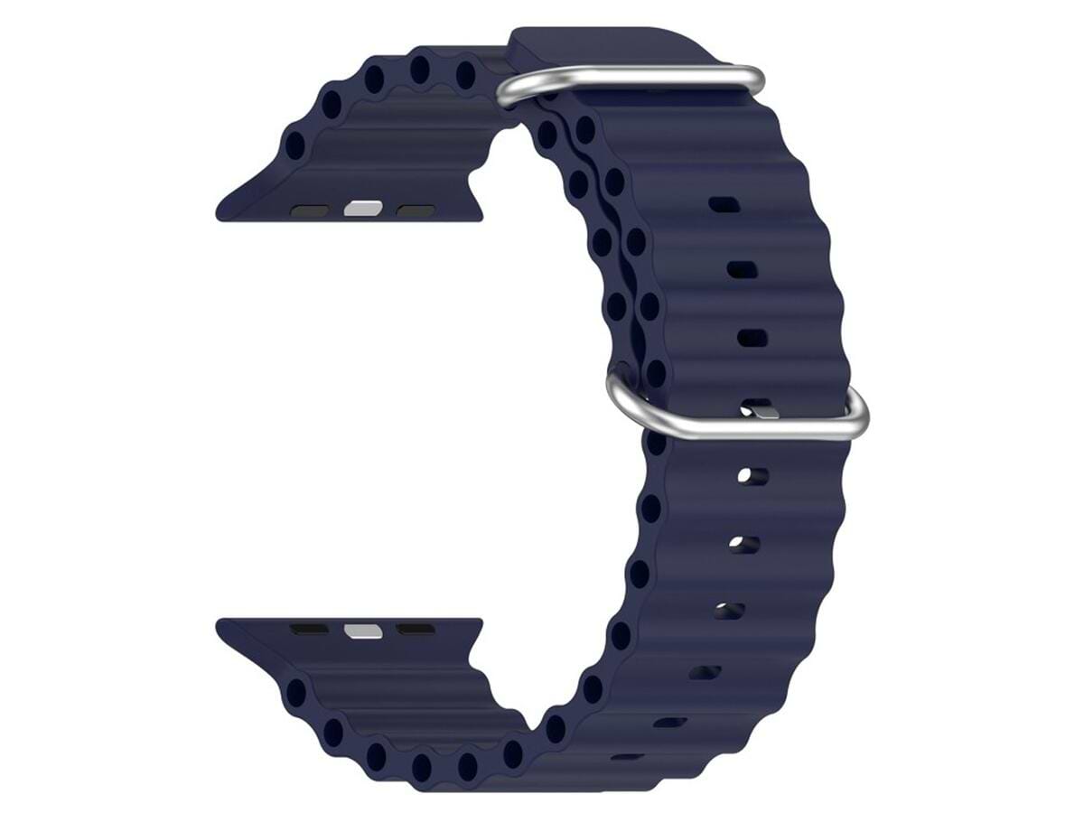 Ремешок для смарт-часов Armorstandart Ocean Band for Apple Watch All Series 42/44/45/49mm Deep Blue (ARM74245) - Фото 1