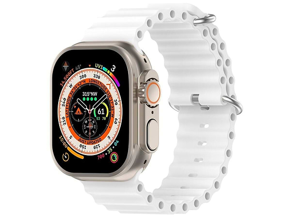 Фото - Ремешок для смарт-часов Armorstandart Ocean Band for Apple Watch All Series 42/44/45/49mm White (ARM74249)