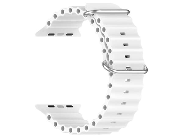 Фото - Ремешок для смарт-часов Armorstandart Ocean Band for Apple Watch All Series 42/44/45/49mm White (ARM74249)