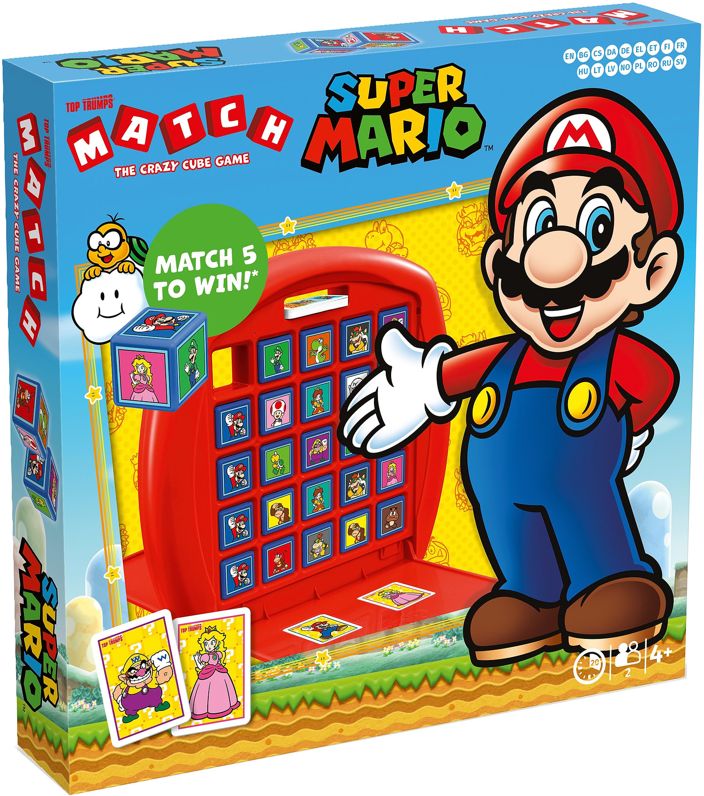 Настільна гра (3-4 роки) SUPER MARIO 5036905047876(WM02671-ML1-6)