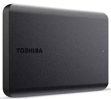 Фото - Жесткий диск внешний Toshiba Canvio Basics 1TB USB 3.2 Black (HDTB510EK3AA)