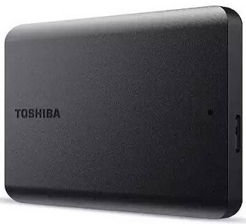 Фото - Жесткий диск внешний Toshiba Canvio Basics 1TB USB 3.2 Black (HDTB510EK3AA)