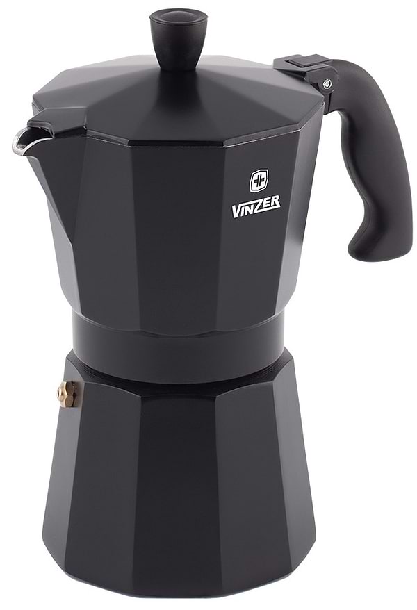 Фото - Кавоварка гейзерна Vinzer Moka Nero (50394)