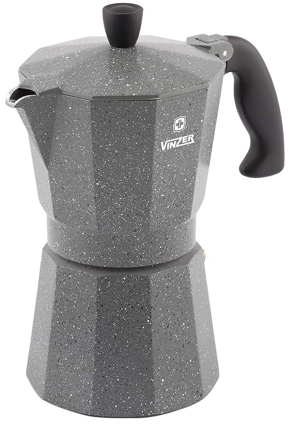 Фото - Кавоварка гейзерна Vinzer Moka Granito (50397)