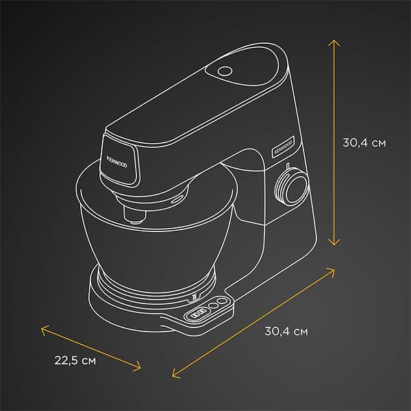 Фото - Уцінка - Кухонна машина Kenwood KVC65.001WH
