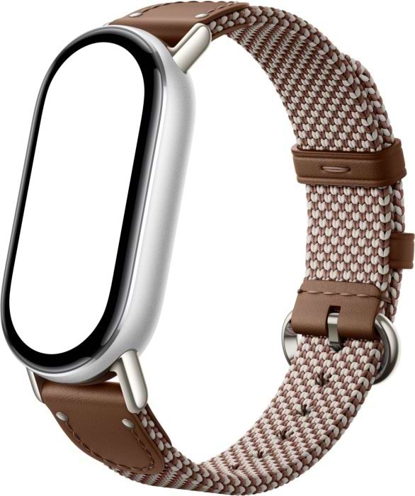 Фото - Ремешок для фитнес-браслета Xiaomi  for Band 10 Silk Knitted Strap Feather Brown (BHR07YJGL)