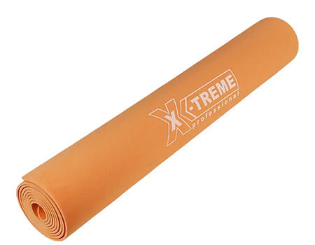 Коврик для йоги и фитнеса X-Treme 171х61х0.4 см оранжевый (XTFMH-0.4O)