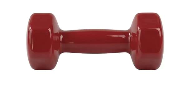 Фото - Гантель для фітнесу X-Treme вінілові цільні 3 кг Червона (XTDBH-3R)