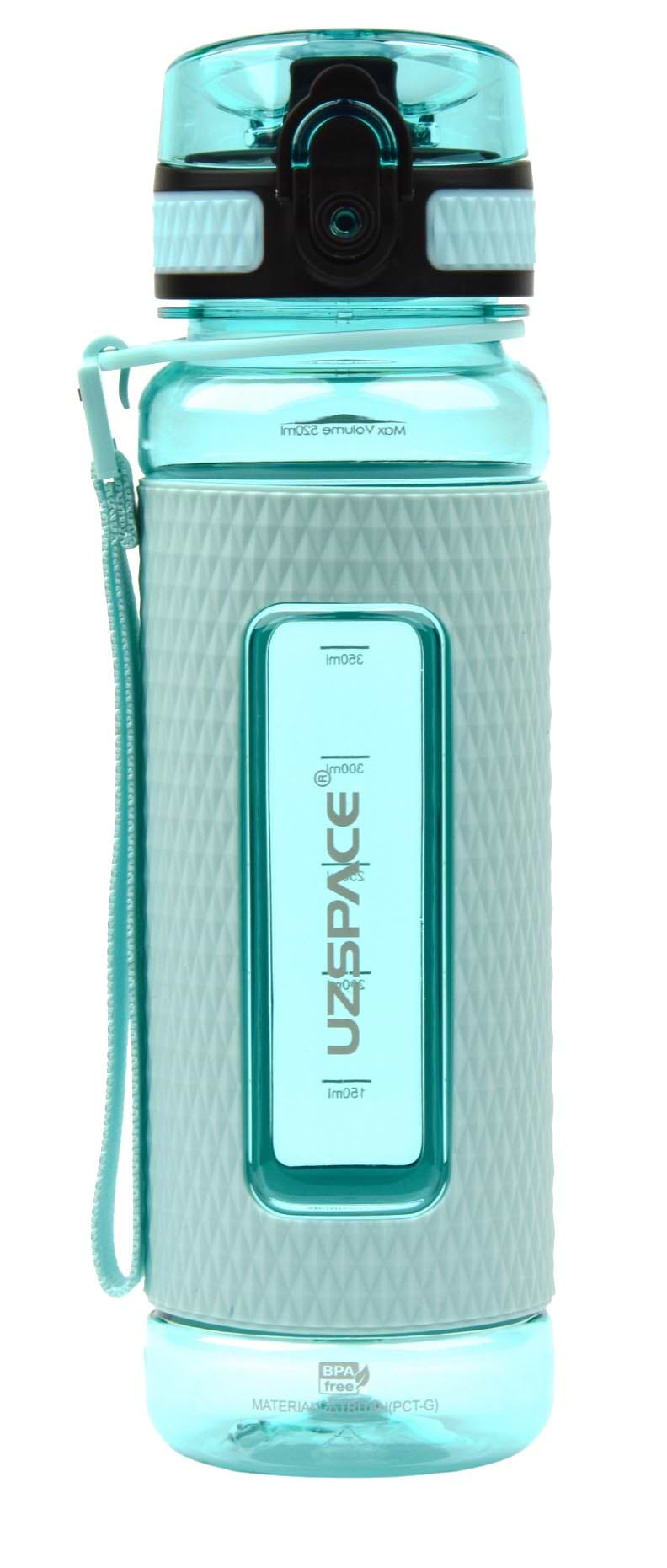 Пляшка для води UZspace 5044 Diamond 450 мл м'ятна - Фото 1