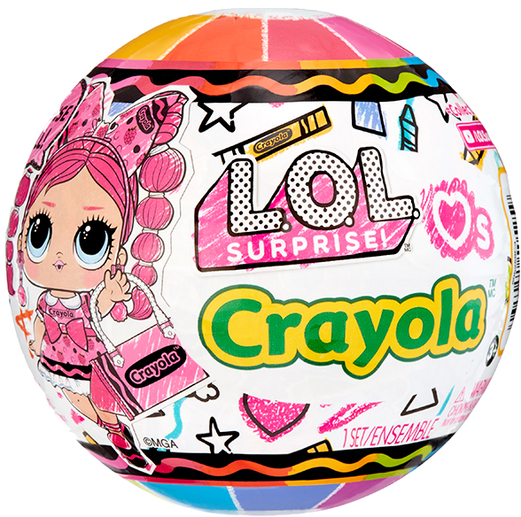 Кукла-сюрприз набор L.O.L. Surprise! "Loves Crayola" (в ассорт.)(505259)