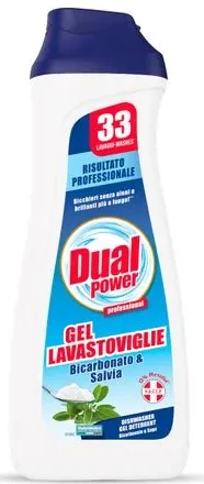 Гель для посудомийної машини Dual Power Все-в-1, 660 мл