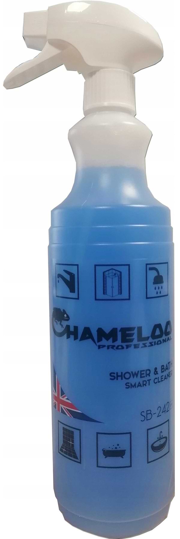 Фото - Засіб для миття у ванній кімнаті Chameloo Professional для скляних поверхонь з ефектом антизапотівання Shower&Bath (5060459670136)