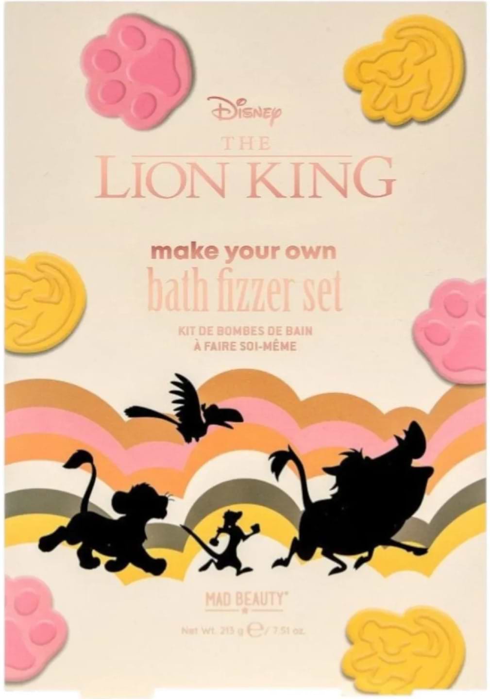 Бомба для ванни MAD BEAUTY набір MYO Король Лев (DLK-FG12051-6)