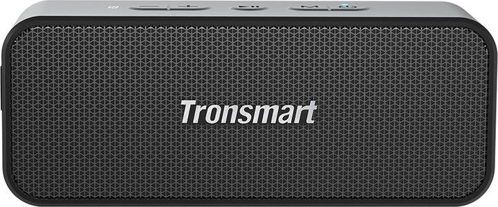 Портативна акустика Tronsmart T2 Plus Upgraded Black - Фото 1