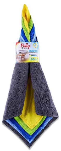 Набір серветок POLLY з мікрофібри 30х30 см 5 шт. (PO20250)