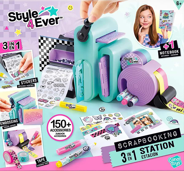 Фото - Скрапбукінг Canal Toys DIY Style 4 Ever ''Фабрика Cкрапбукінга'' (OFG275)