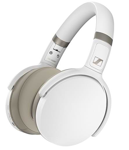 Фото - Навушники повнорозмірні бездротові Sennheiser HD 450 BT White (508387)