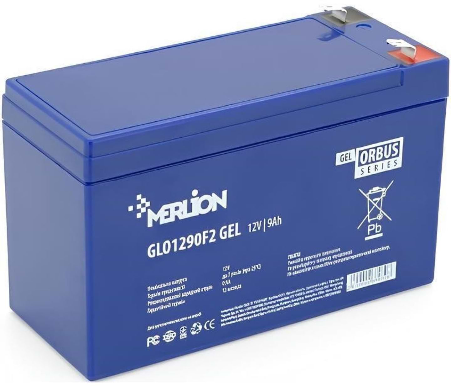 Аккумулятор для ИБП Merlion Orbus 12V 9Ah (GLO1290F2 GEL)
