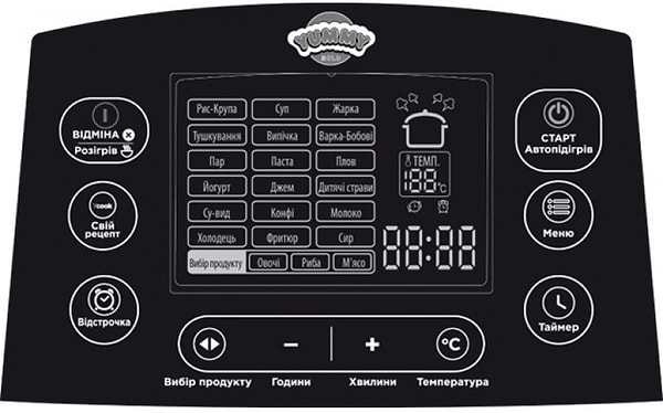 Фото - Мультиварка Yummy YMC-508BX