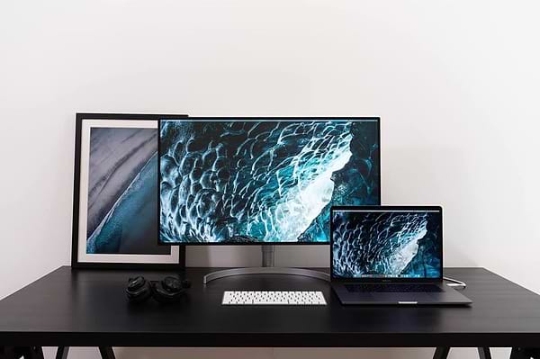 Фото - Уцінка - Монітор LG 32UL950-W #