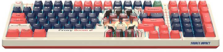 Фото - Клавіатура дротова ігрова Bloody AT98 Proxy Boom