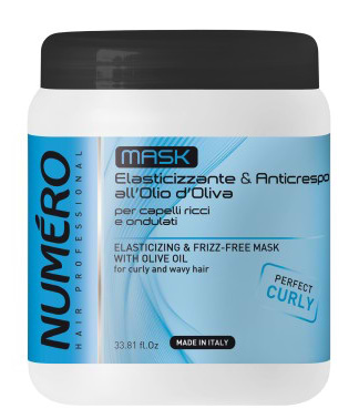 Фото - Маска для волосся Numero для кучерявого волосся 1 л (8011935075102) Фото - Маска для волосся Numero для кучерявого волосся 1 л (8011935075102)