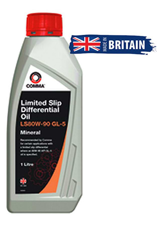 Масло для авто COMMA LS GEAR OIL 80W-90 GL5 1л (LS80W901L)