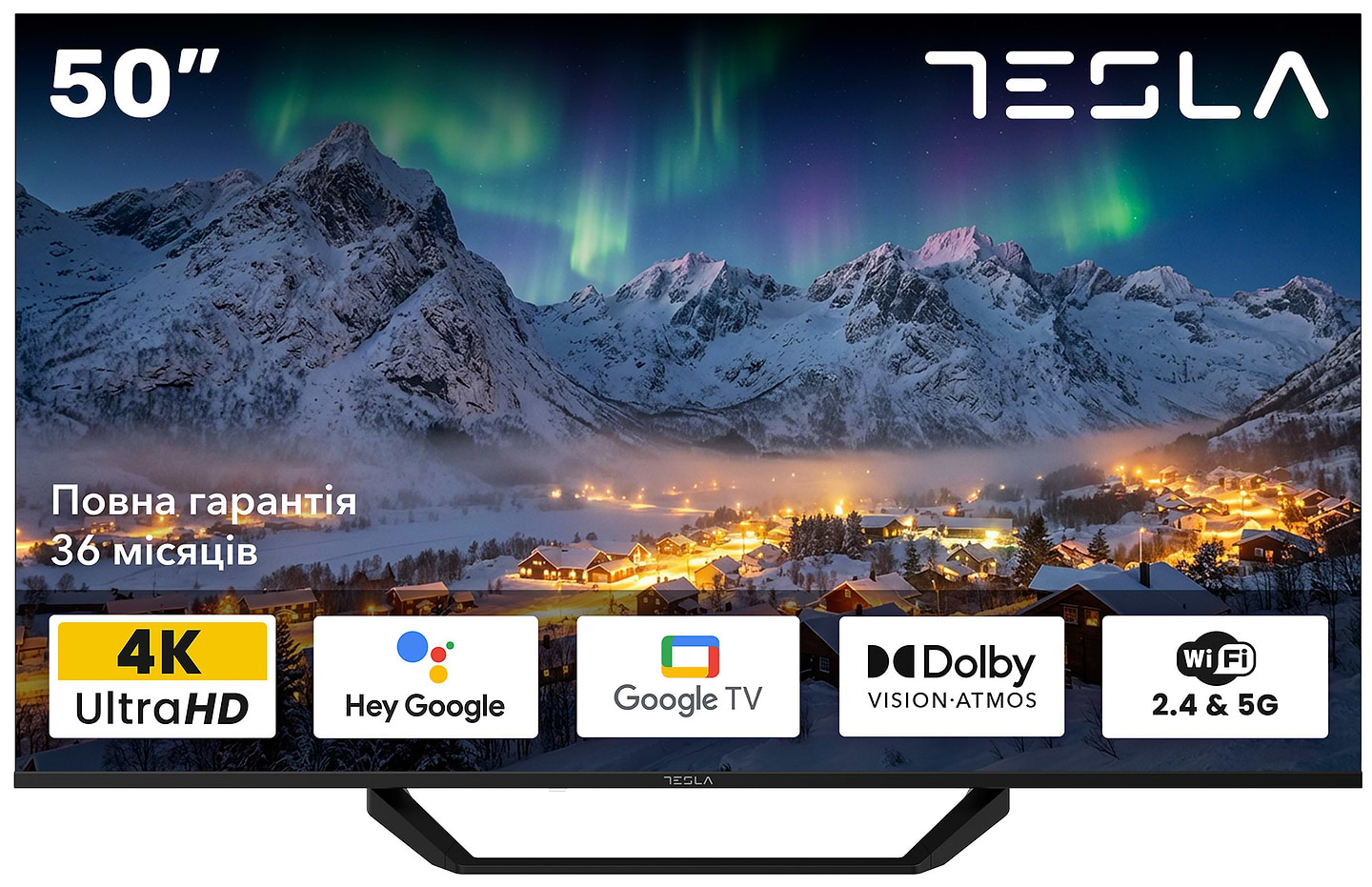 Купити Телевізор Tesla 50E655BUS - Фото 1 Телевізор Tesla 50E655BUS - Фото 1