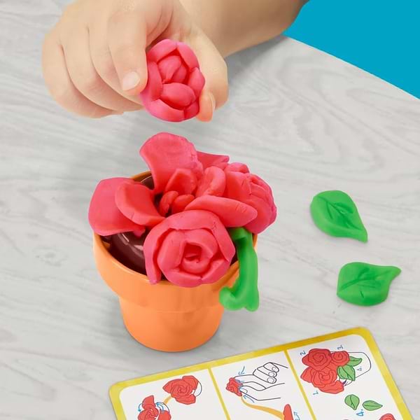Фото - Наборы для лепки Hasbro Play-Doh Цветущие цветы (G0492)