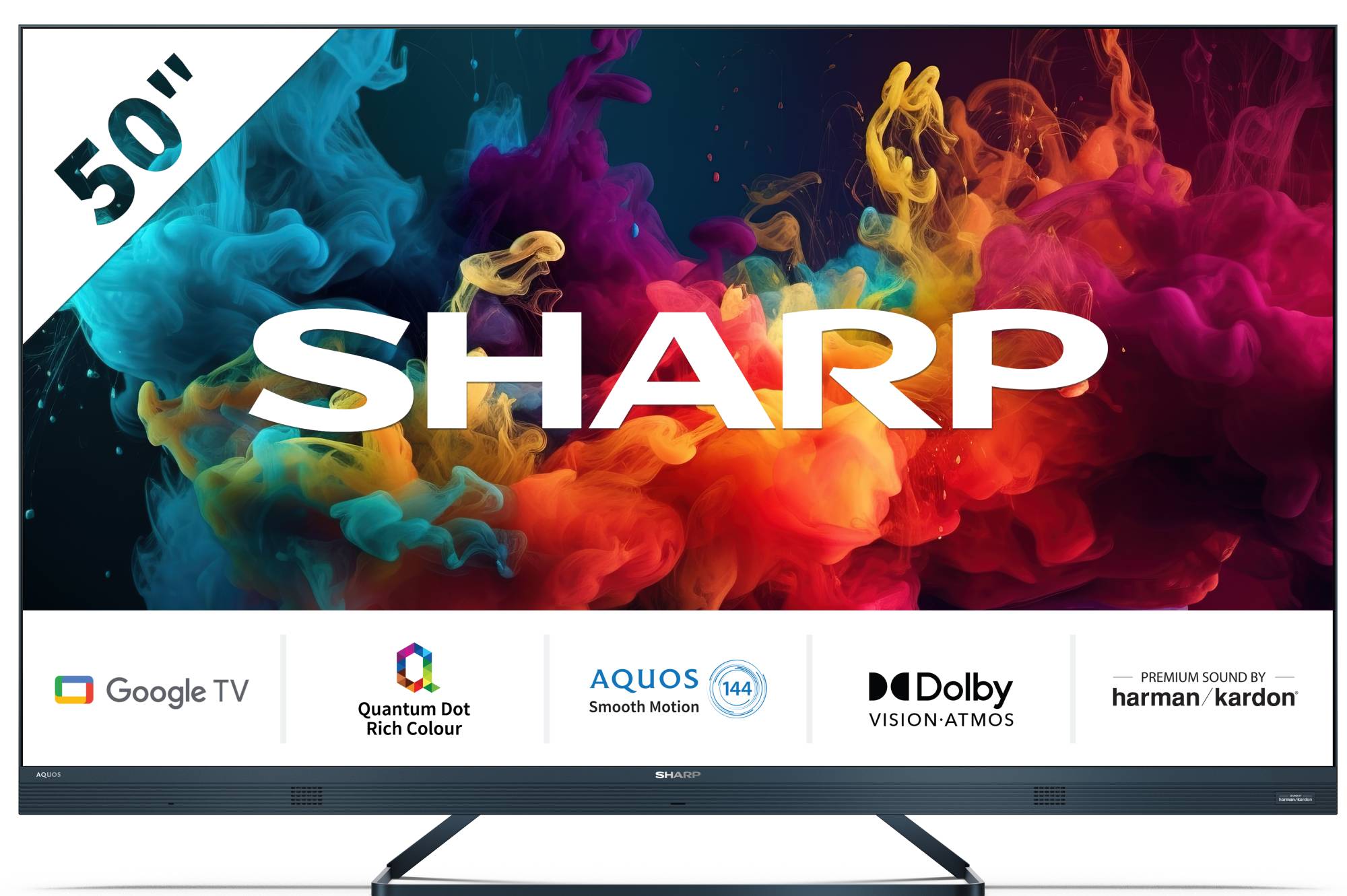 Фото - Телевизор Sharp 4T-C50FQ5EM2AG