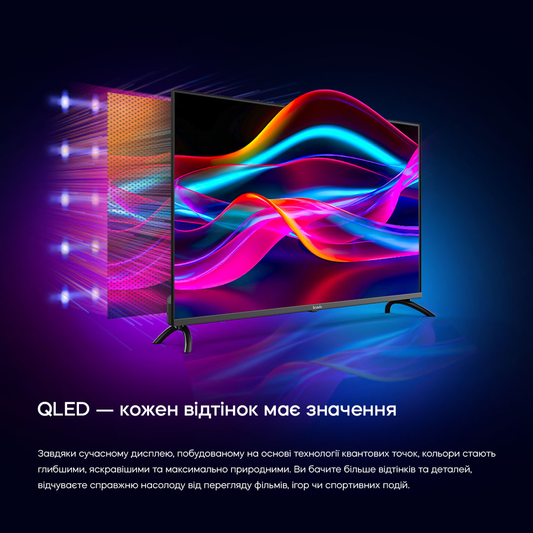 Фото - Телевізор Bravis 50K7000Q